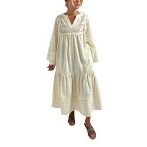 NEW FLOE saguna dress in vanilla